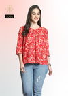 Aaradhya Vol 24 By Rajnandini Printed Cambric Cotton Tops Orders In India
